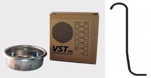 Foto: VST-15-RL: Precízny nerezový filter na espresso VST 15 gramov - hladký (bez výstupku na boku)