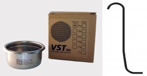 Foto: VST-25-RL: Precízny nerezový filter na espresso VST 25 gramov - hladký (bez výstupku na boku)